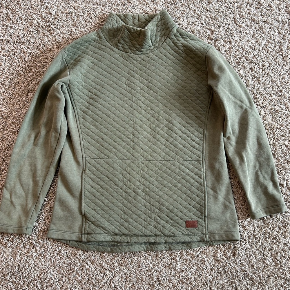 LL Bean Quilted Pullover